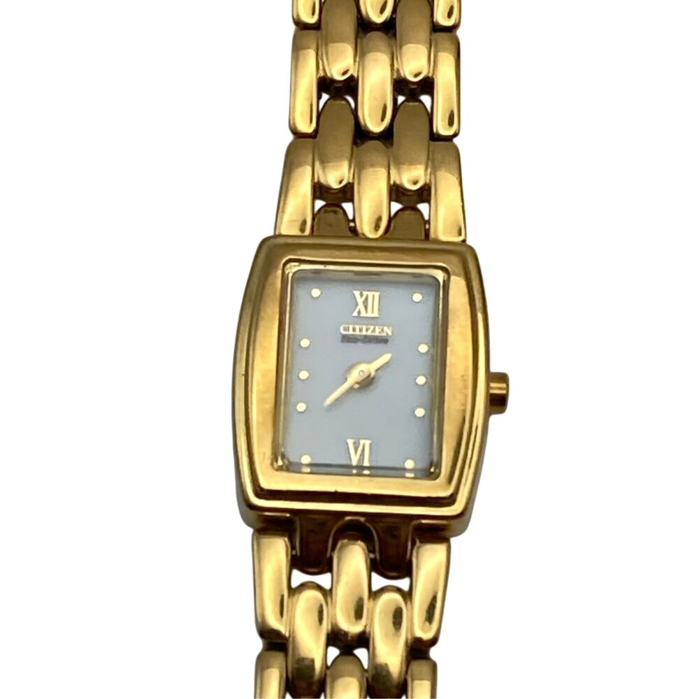 Citizen Eco-Drive B023-K18400 Women's Dress Watch 17mm - WR - Pearl Like Face